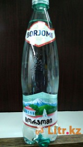 Минеральная вода  «Боржоми» 1 L