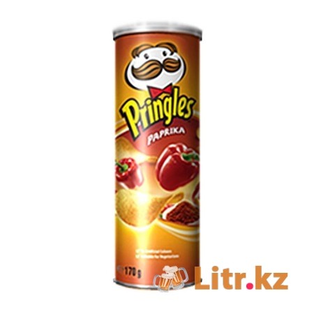 Чипсы «Pringles» Паприка, 165 грамм