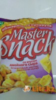 Обжаренные бобы «Master Snack» со вкусом двойного сыра, 90 грамм